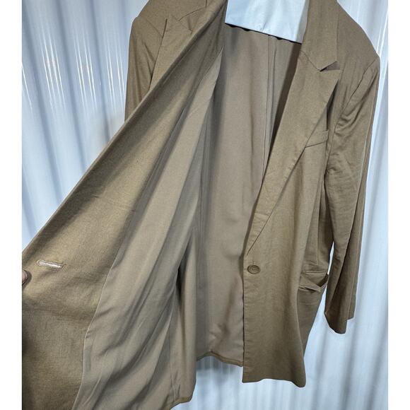 Open Edit Women’s Oversized Blazer Sz M Nordstrom Saharan Tan Jacket Preppy - Picture 6 of 6